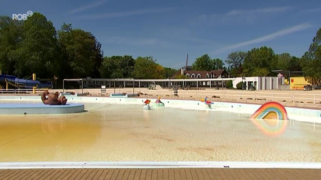 Zwembad provinciedomein Halve Maan Diest opnieuw open na lek - ROB-tv