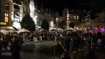 Geen extra maatregelen in Leuven, ondanks grote drukte op Oude Markt